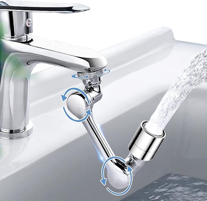 2 Mode Splash Filter Kitchen Tap Extended Faucet