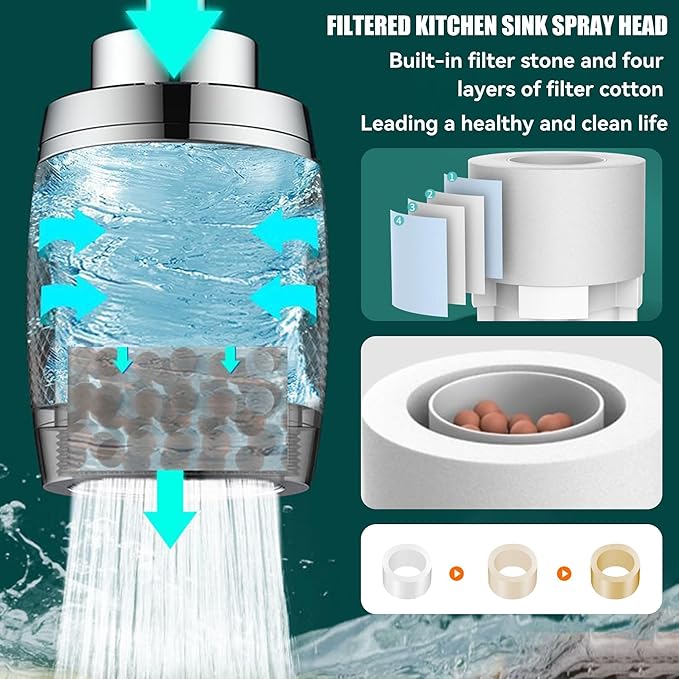 3 Modes Kitchen Sink Faucet